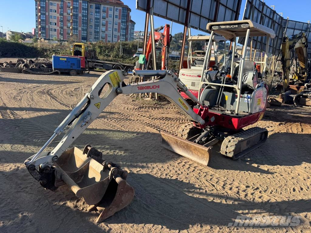 Takeuchi TB 216 Miniekskavaatorid < 7 t