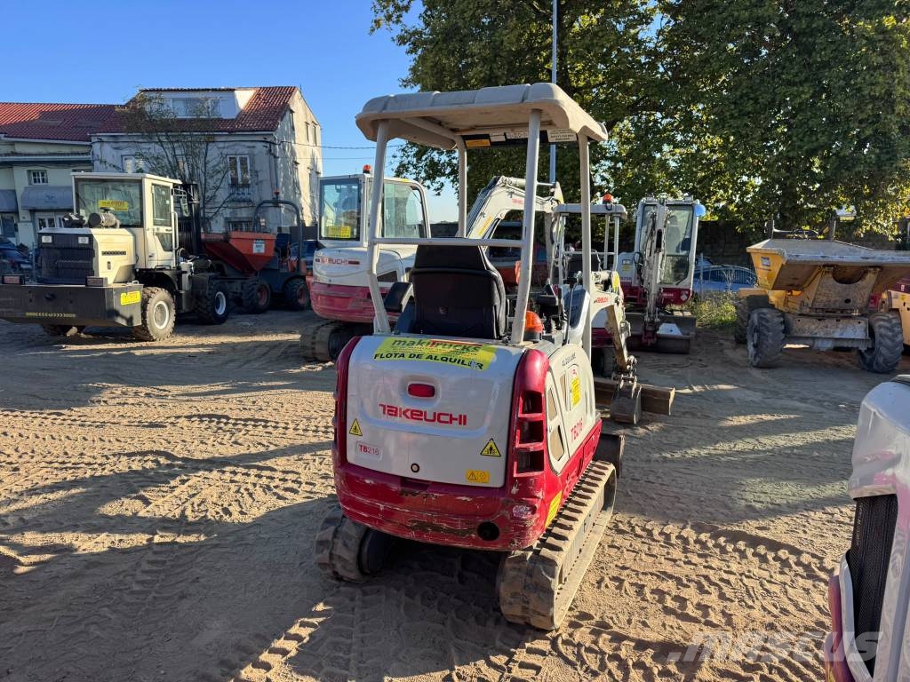 Takeuchi TB 216 Miniekskavaatorid < 7 t