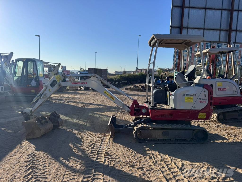 Takeuchi TB 216 Miniekskavaatorid < 7 t