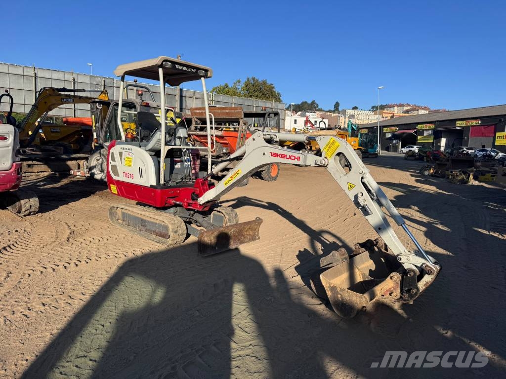 Takeuchi TB 216 Miniekskavaatorid < 7 t