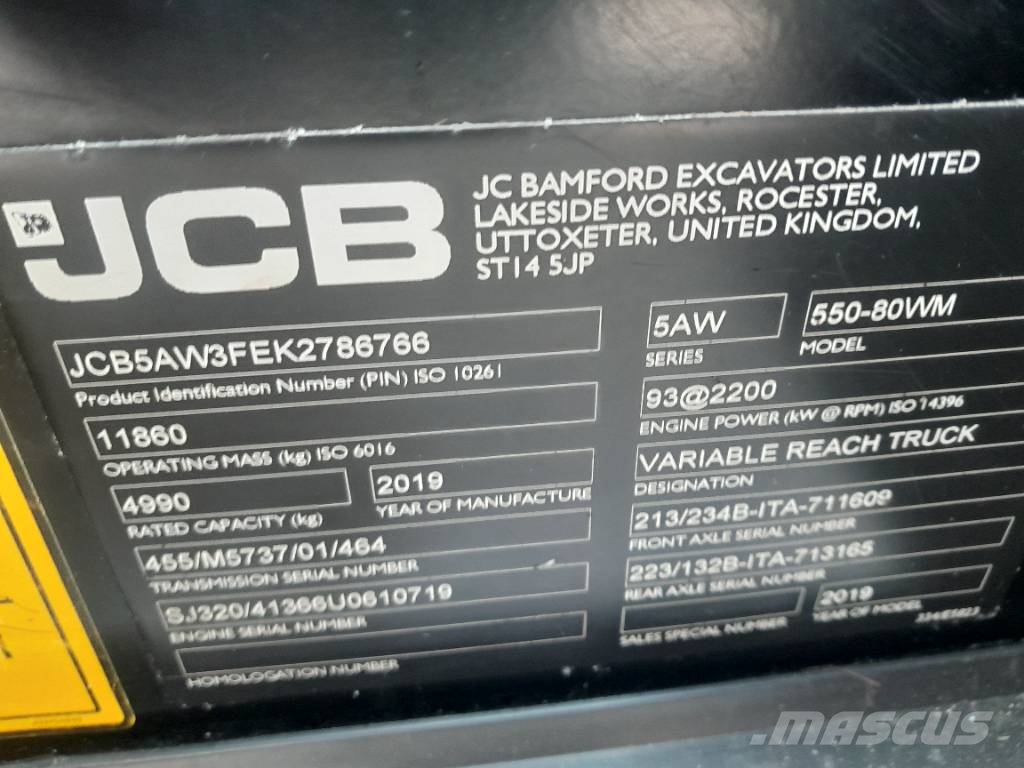 JCB TM420S Сельскохозяйственные телескопические погрузчики