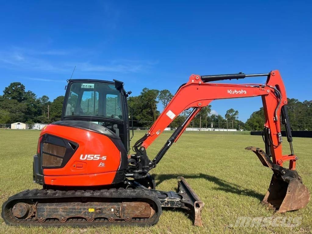Kubota U55-5 Mini ekskavatörler, 7 tona dek