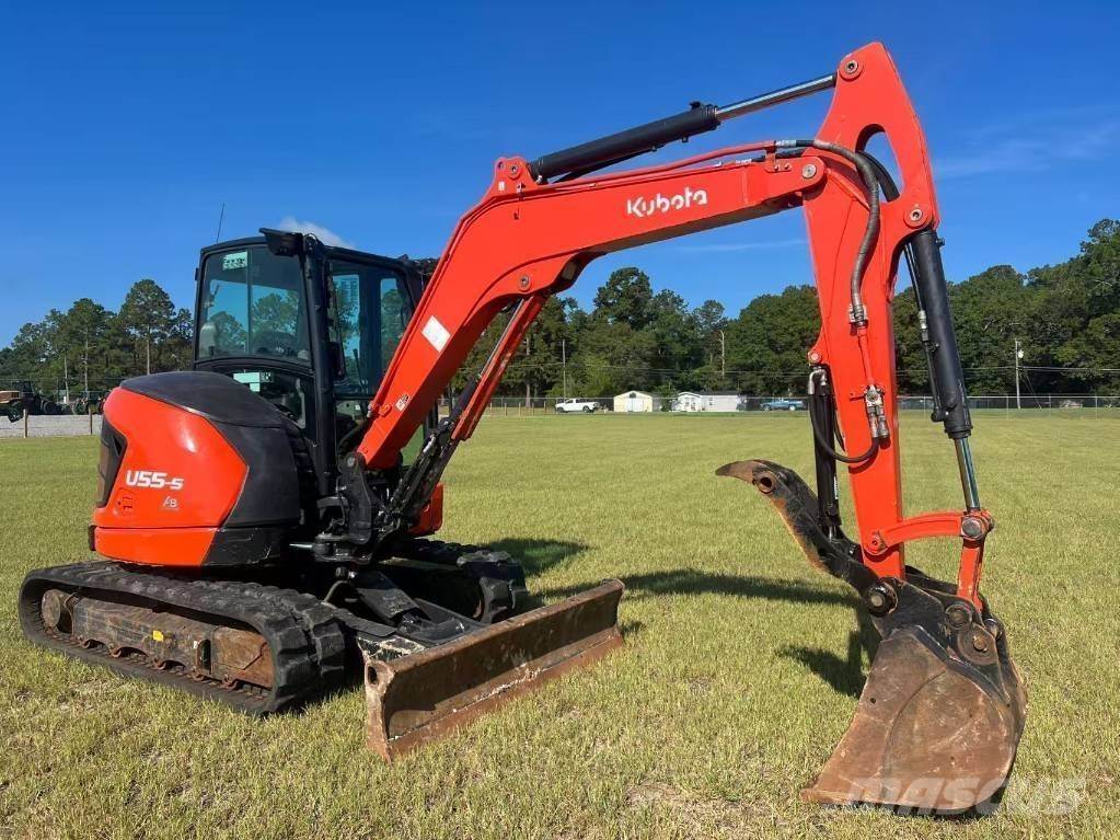Kubota U55-5 Mini ekskavatörler, 7 tona dek