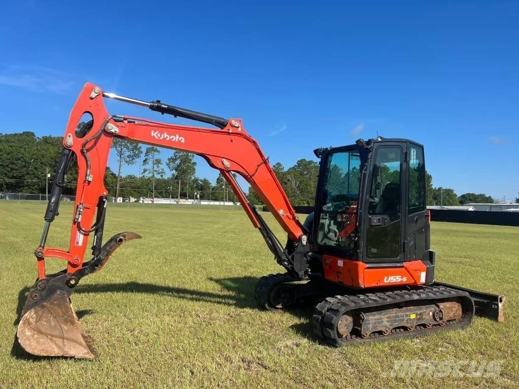 Kubota U55-5 Mini ekskavatörler, 7 tona dek