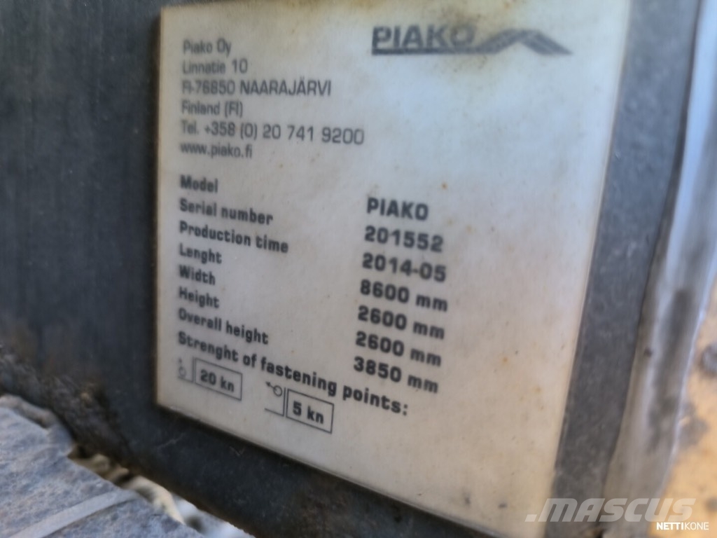 Volvo FM 330 Camiones con caja de remolque