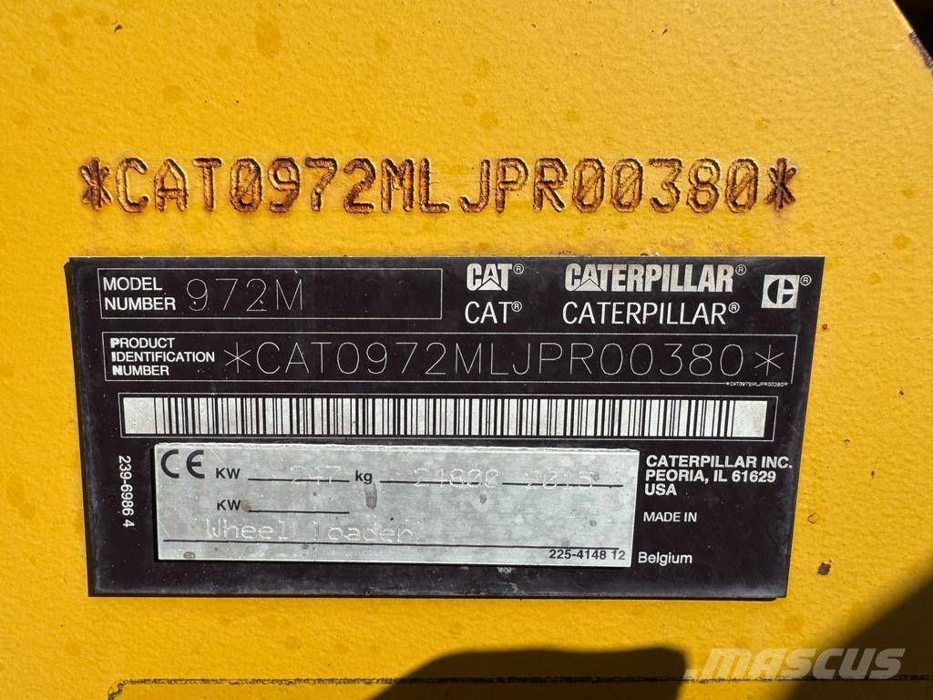 CAT 972M Wheel loaders