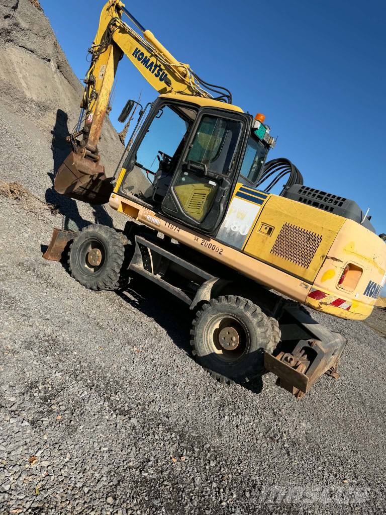 Komatsu PW 180-7EO Pelle sur pneus