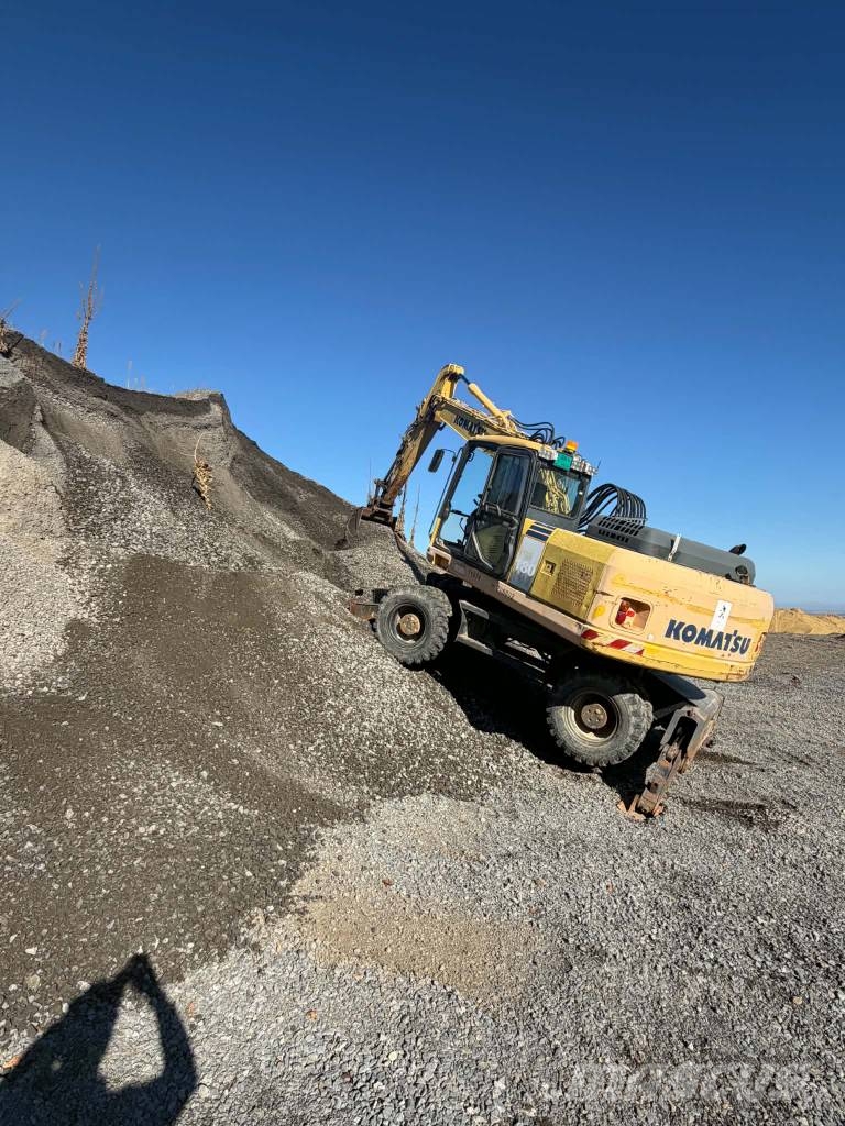 Komatsu PW 180-7EO Pelle sur pneus