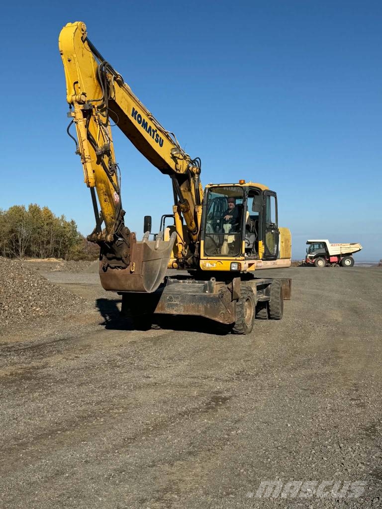 Komatsu PW 180-7EO Pelle sur pneus