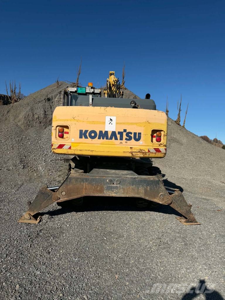 Komatsu PW 180-7EO Pelle sur pneus