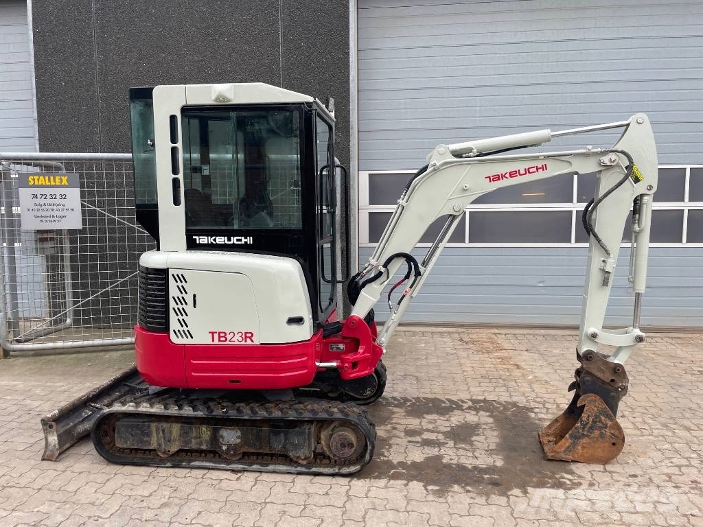 Takeuchi TB23R Minigraafmachines < 7t
