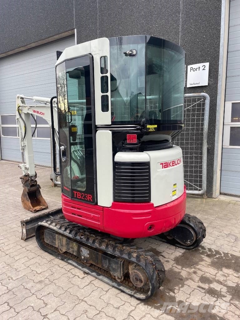 Takeuchi TB23R Minigraafmachines < 7t