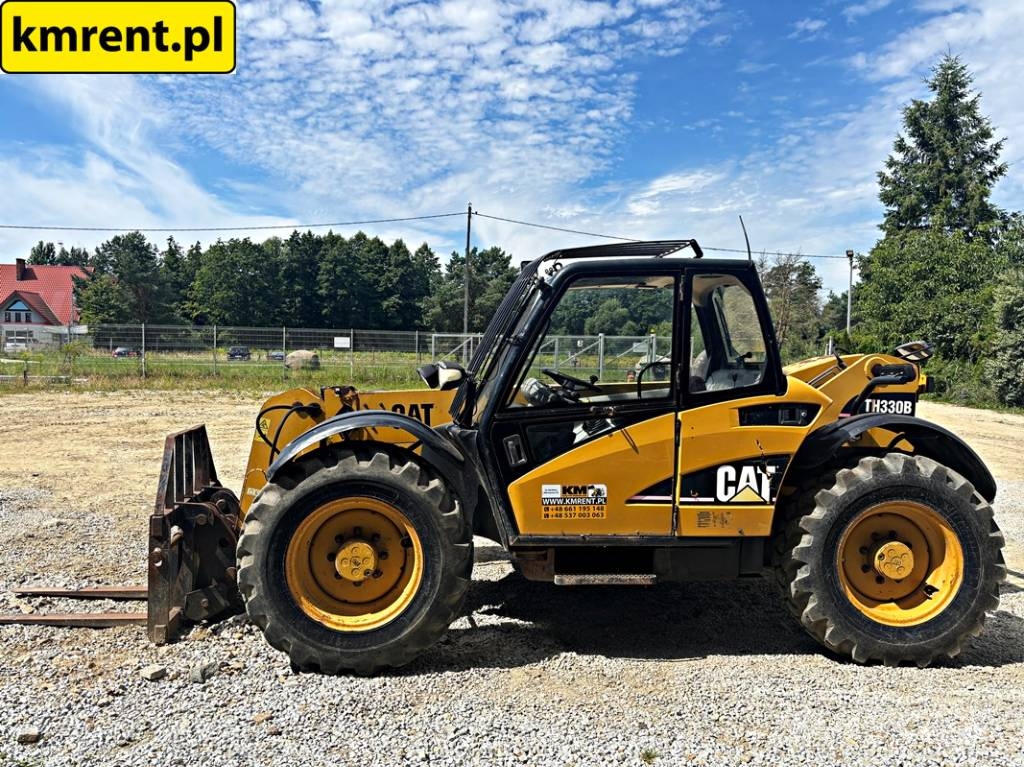 CAT TH330B ŁADOWARKA TELESKOPOWA 2004r. | JCB 531-70, Teleskoplader