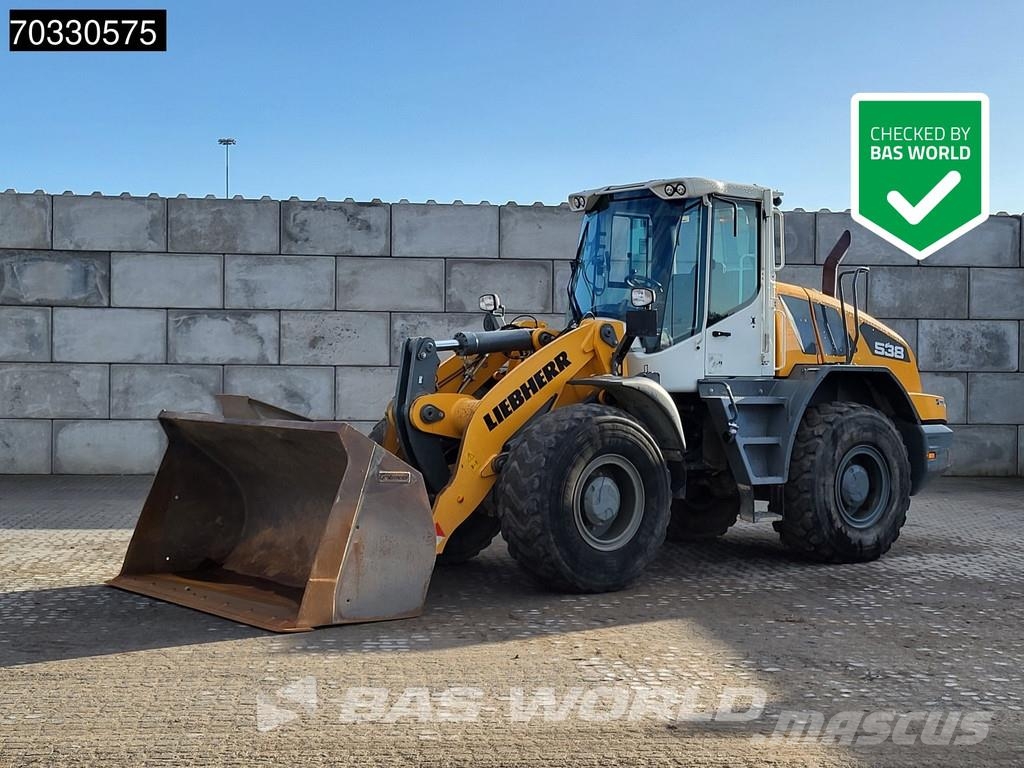 Liebherr L538 Quick Coupler Cargadoras sobre ruedas