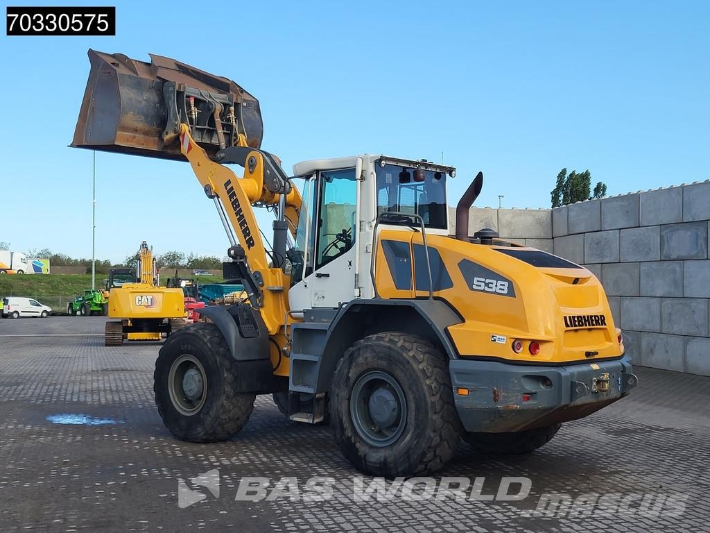 Liebherr L538 Quick Coupler Cargadoras sobre ruedas