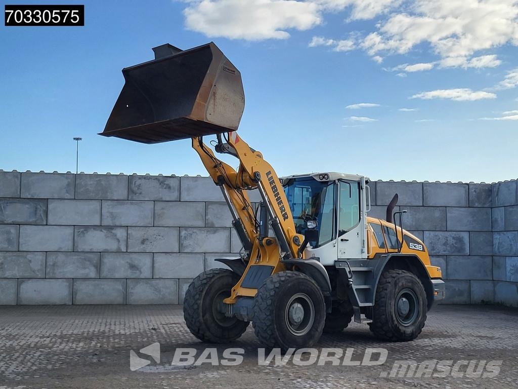 Liebherr L538 Quick Coupler Cargadoras sobre ruedas