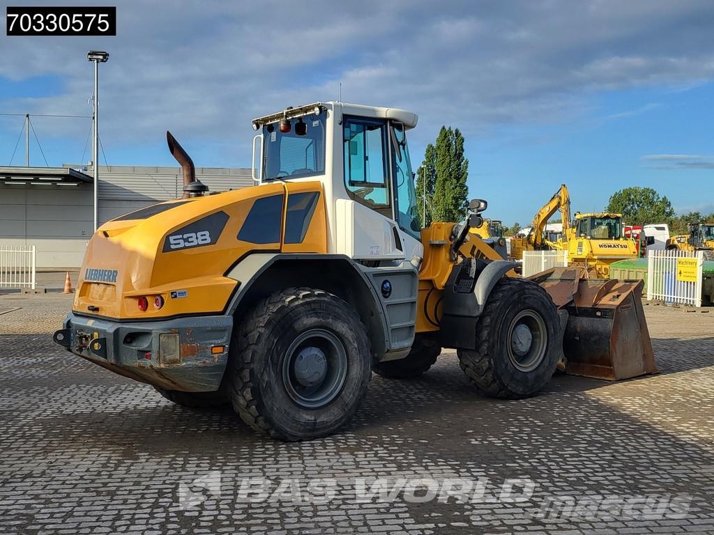 Liebherr L538 Quick Coupler Cargadoras sobre ruedas