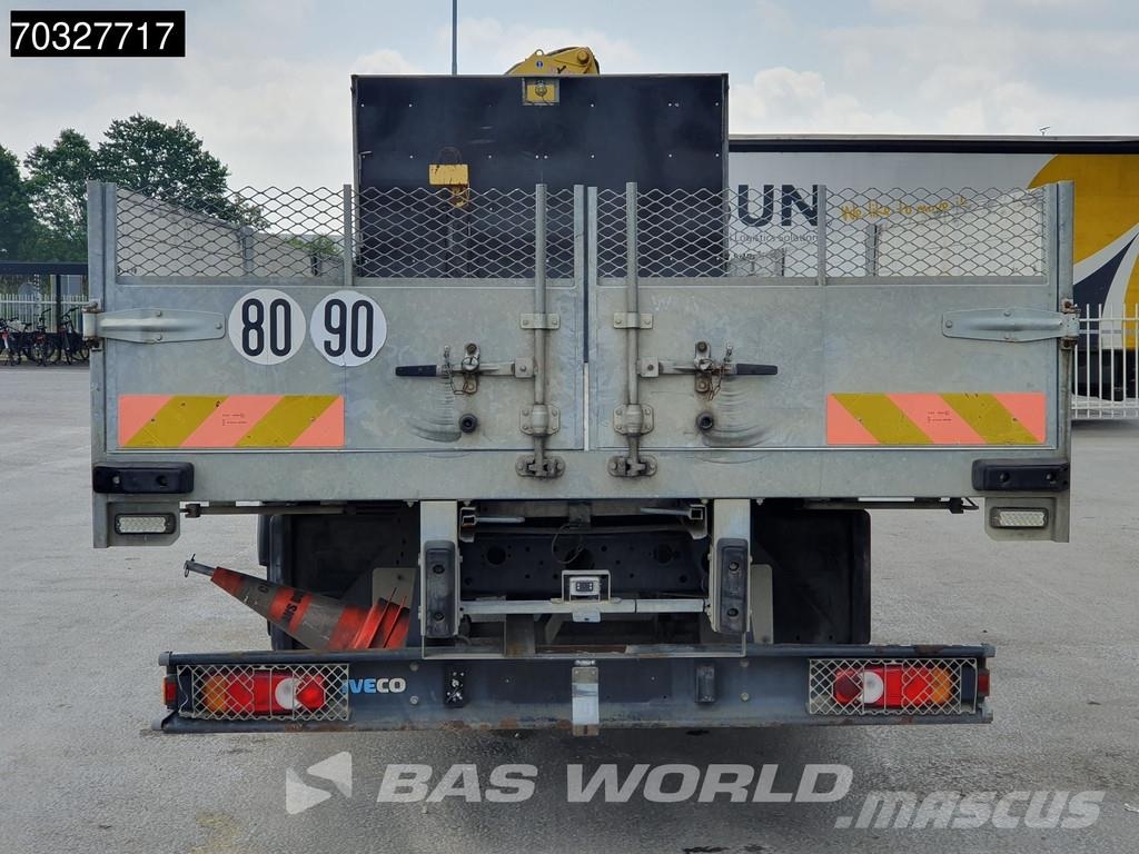 Iveco Eurocargo 180E250 4X2 HYVA HB.150XE3 Kran Crane Au Flatbed kamyonlar