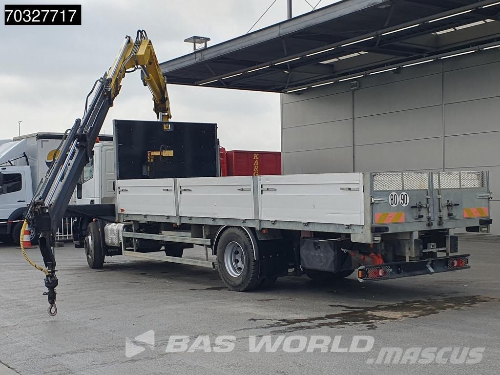 Iveco Eurocargo 180E250 4X2 HYVA HB.150XE3 Kran Crane Au Flatbed kamyonlar
