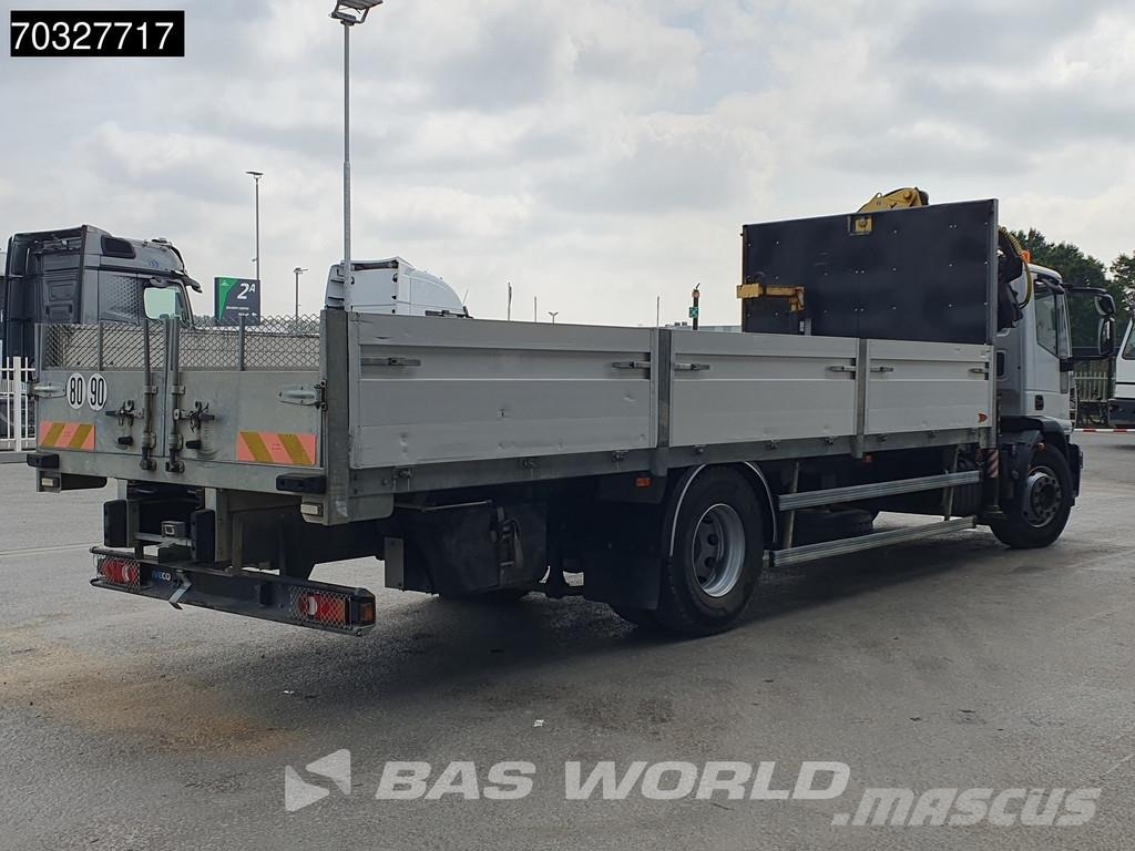 Iveco Eurocargo 180E250 4X2 HYVA HB.150XE3 Kran Crane Au Flatbed kamyonlar