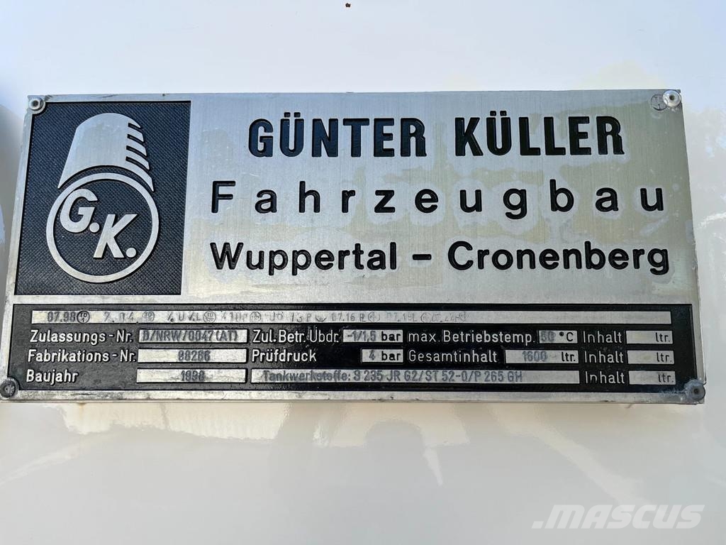 MAN 18 .264 FBL Tankwagen+Tankreiniger*A3*Diesel+Heizö Automobilinės cisternos