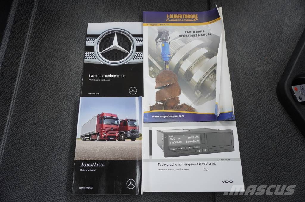 Mercedes-Benz Arocs 1833 4x2 / 50 tho. km! / HIAB X-HIPRO 192 ES 이동식 드릴 리그 트럭