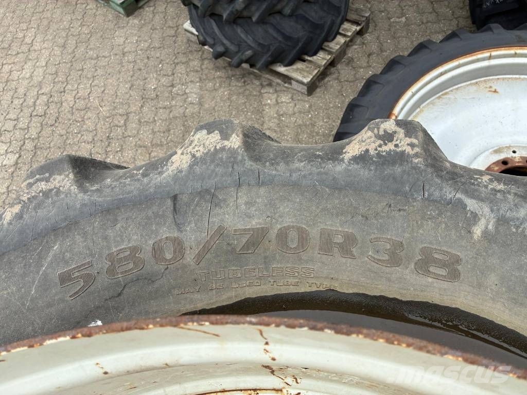 Goodyear 580/70R38 Hjul, Dæk og Fælge