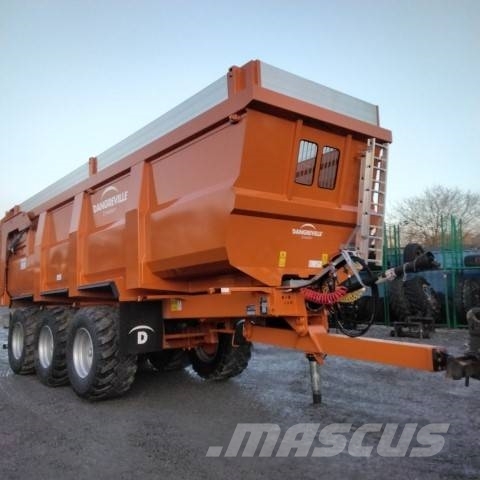 Dangreville B One 32 B Tipper trailers