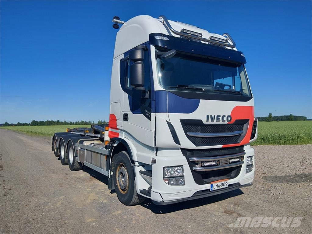 Iveco Stralis Xway 570 8x4 Camiones elevadores de gancho