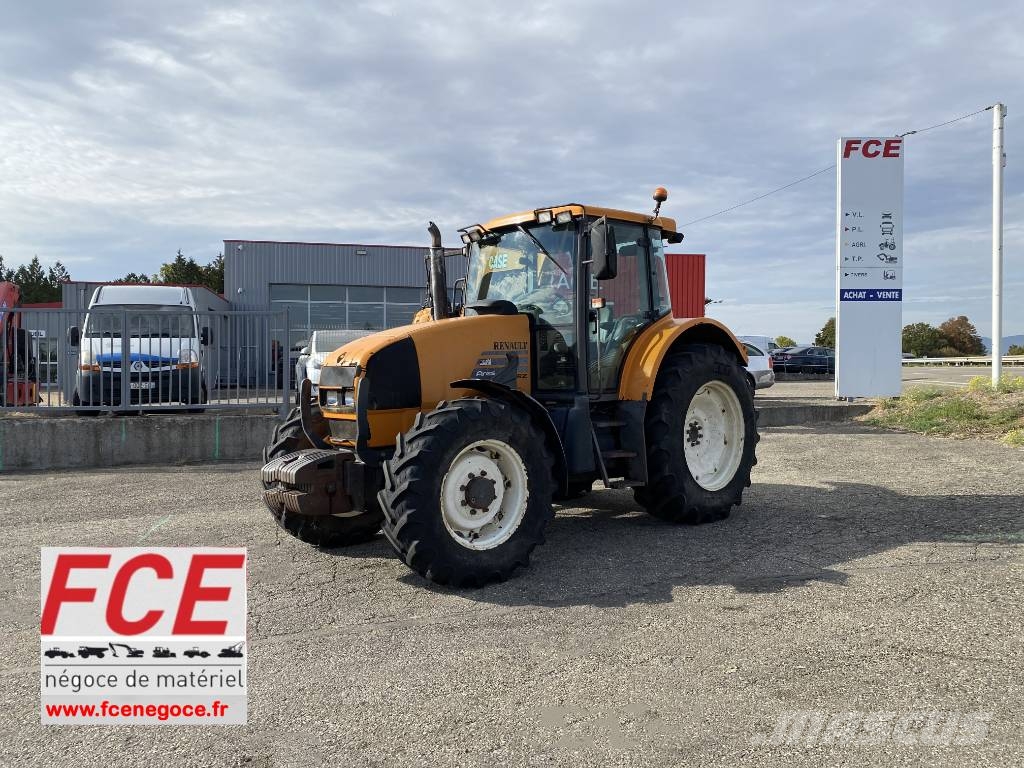 Renault ARES 620RZ Carte Grise Française endommagé Tracteur
