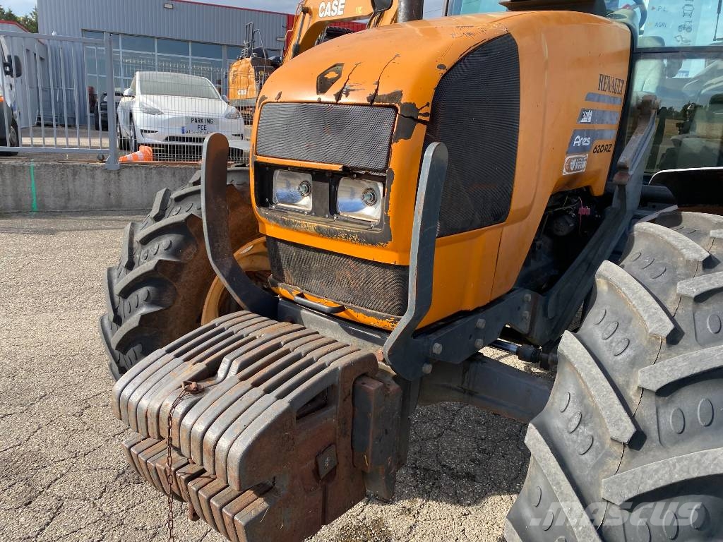 Renault ARES 620RZ Carte Grise Française endommagé Tracteur