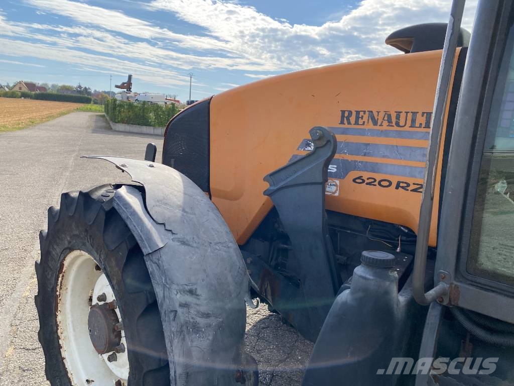 Renault ARES 620RZ Carte Grise Française endommagé Tracteur