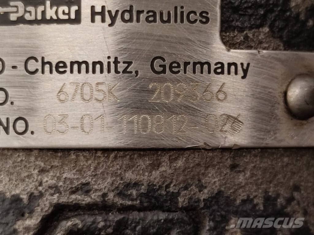  Hydraulic pump 6705K 209366 Parker Manitou MT 1337 液压