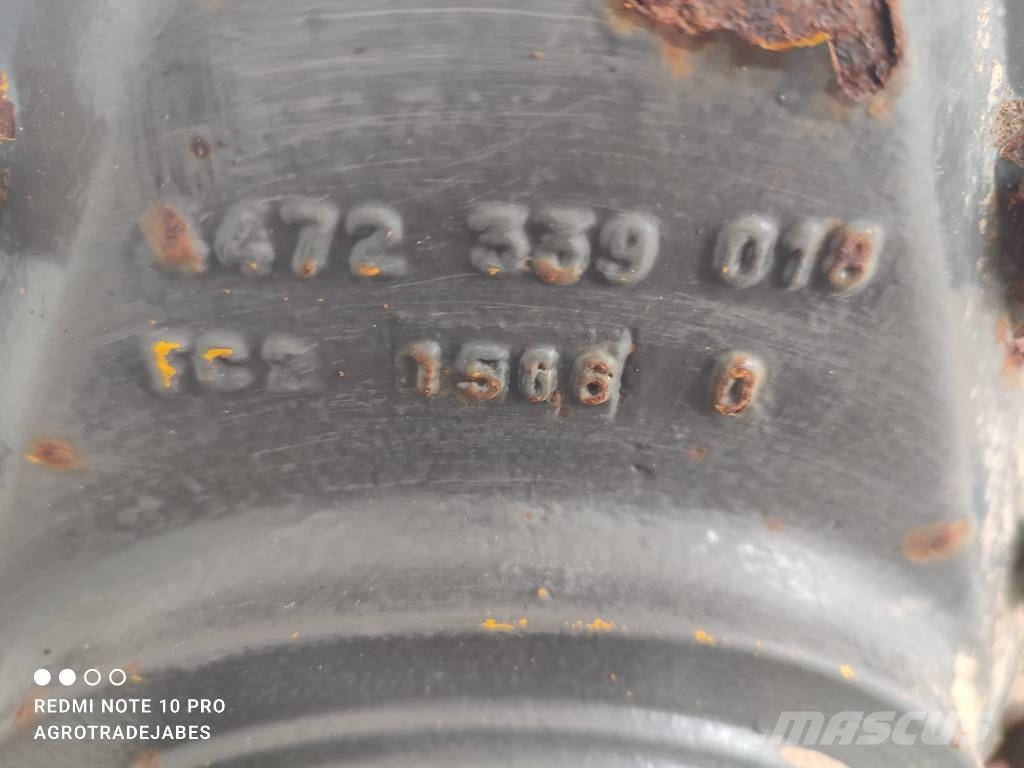Zettelmeyer Drive axle AV-225 25662 Zettelmeyer ZL602 Rear Transmissão