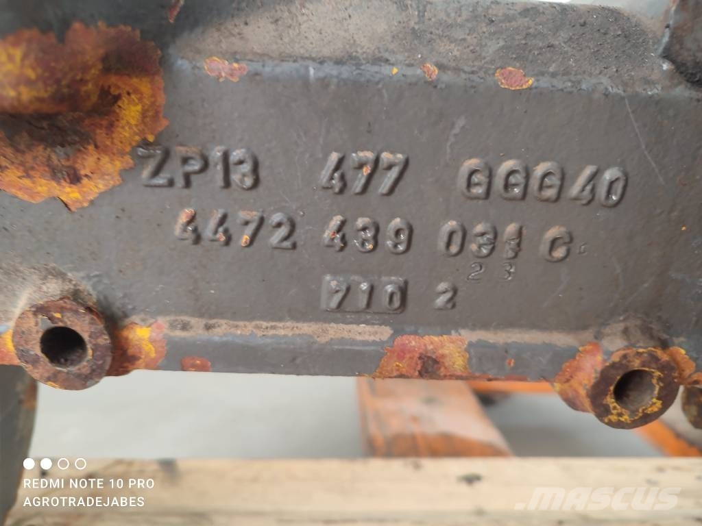 Zettelmeyer Drive axle AV-225 25662 Zettelmeyer ZL602 Rear Transmissão