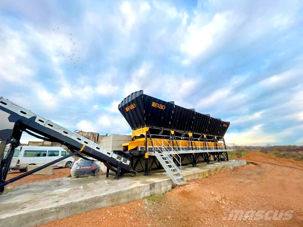 Fabo CENTRALE À BÉTON COMPACTE À BANDE - 110 M3/H Betonare