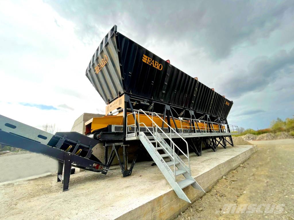 Fabo CENTRALE À BÉTON COMPACTE À BANDE - 110 M3/H Betonare