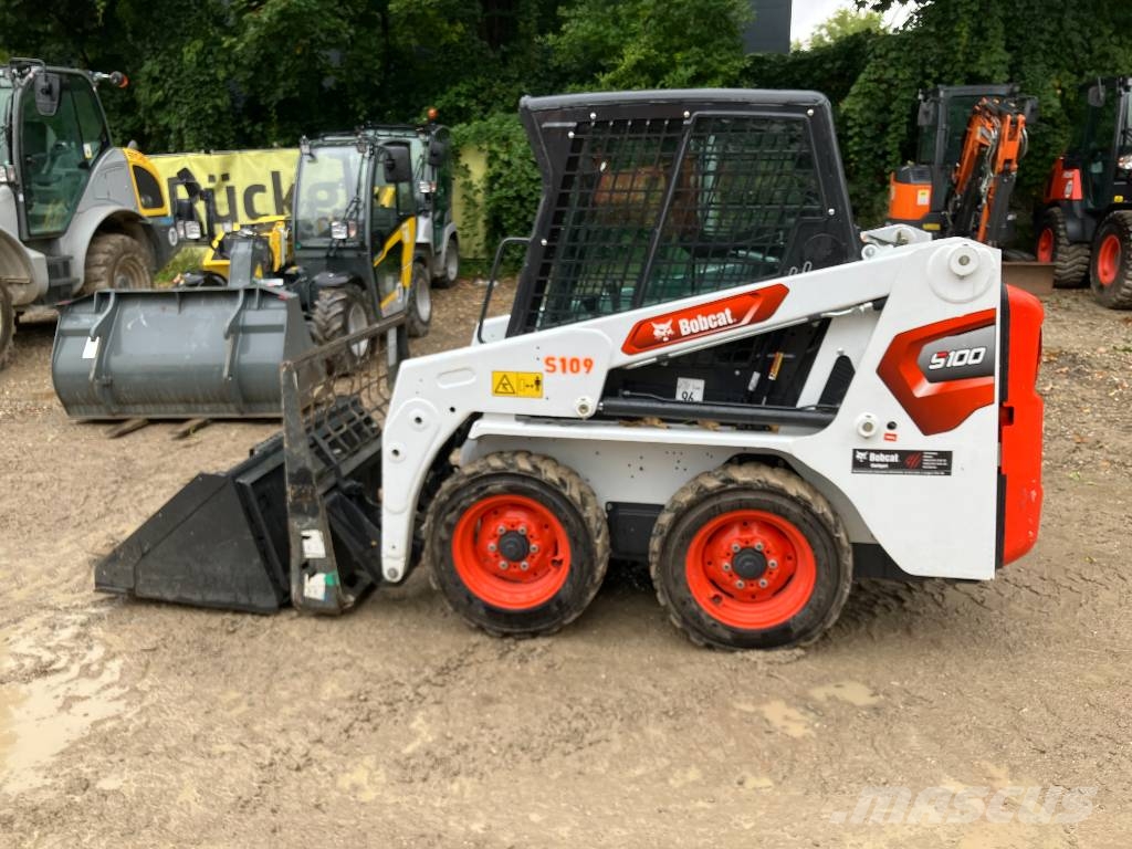 Bobcat Kompaktlader S 100 Krautuvai su šoniniu pasukimu