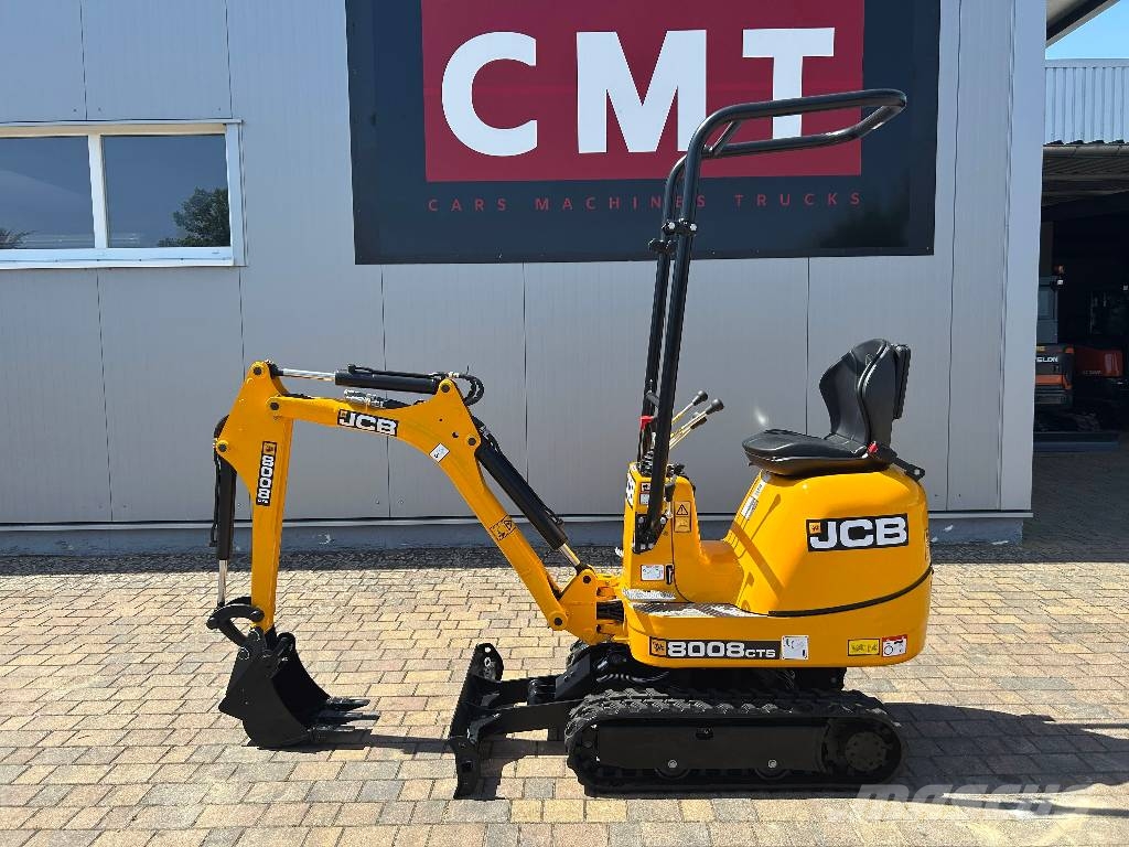 JCB 8008 CTS*2026*Garantie 06-2028*1x Löffel*SW-MS01 حفارات صغيرة أقل من 7 طن (حفارات صغيرة)