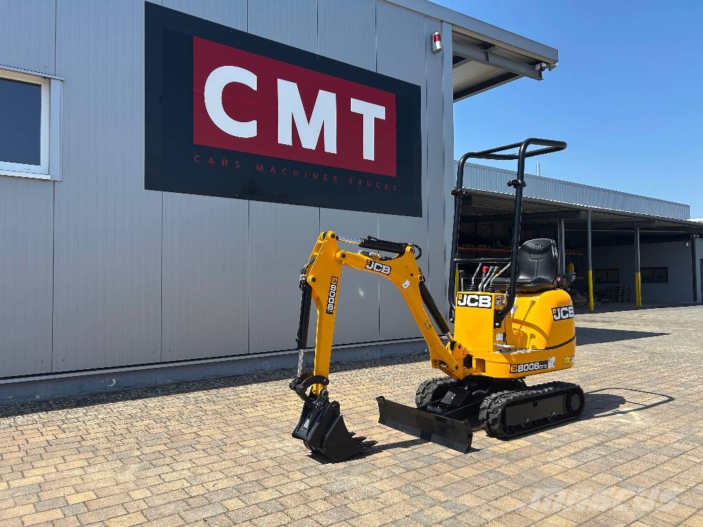 JCB 8008 CTS*2026*Garantie 06-2028*1x Löffel*SW-MS01 حفارات صغيرة أقل من 7 طن (حفارات صغيرة)