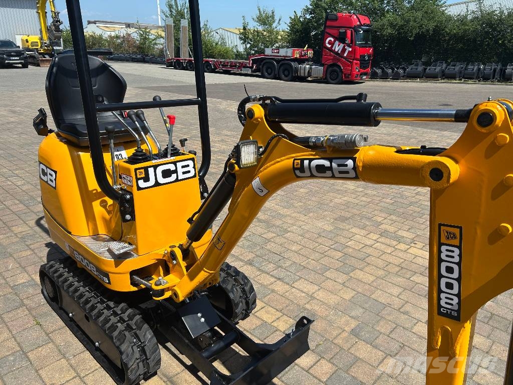 JCB 8008 CTS*2026*Garantie 06-2028*1x Löffel*SW-MS01 حفارات صغيرة أقل من 7 طن (حفارات صغيرة)