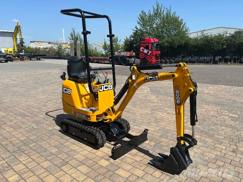 JCB 8008 CTS*2026*Garantie 06-2028*1x Löffel*SW-MS01 حفارات صغيرة أقل من 7 طن (حفارات صغيرة)