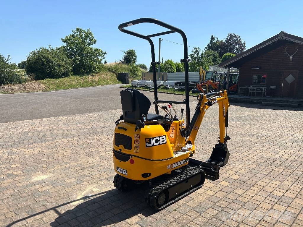 JCB 8008 CTS*2026*Garantie 06-2028*1x Löffel*SW-MS01 حفارات صغيرة أقل من 7 طن (حفارات صغيرة)