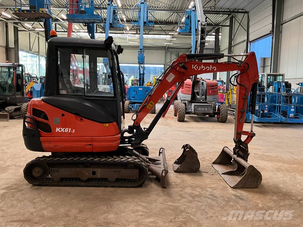Kubota KX 61-3 Minigraafmachines < 7t