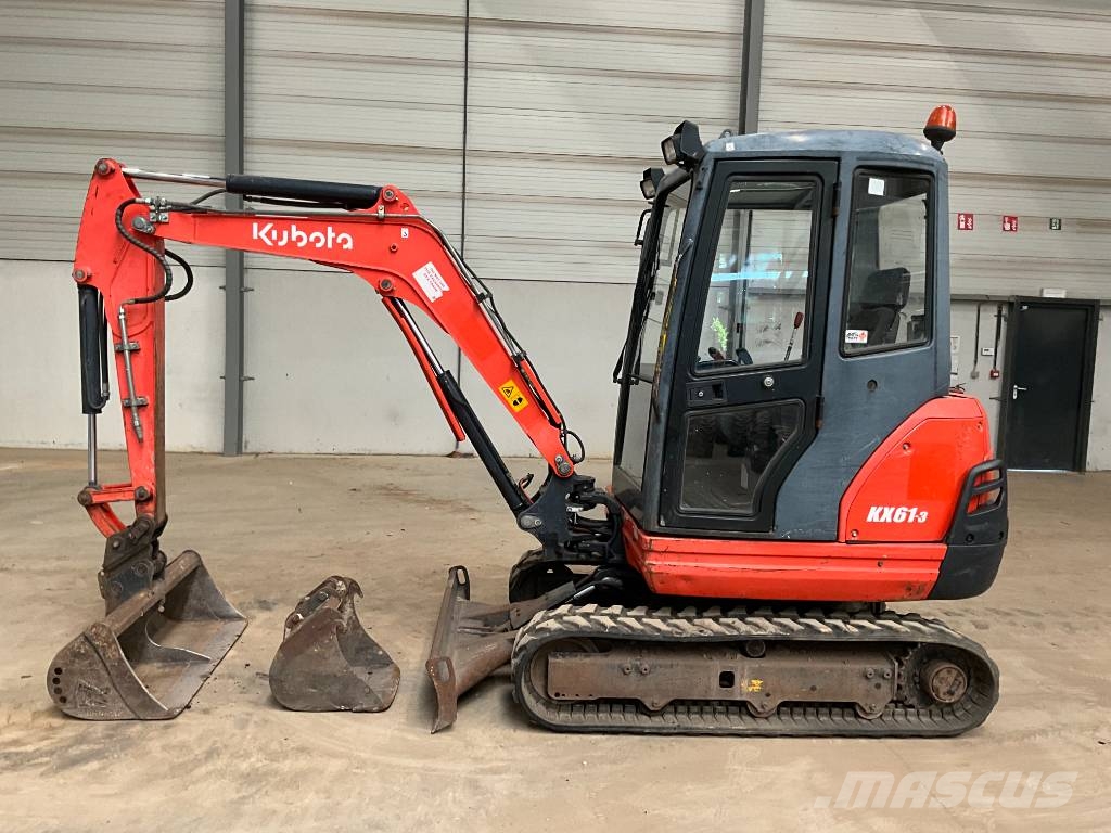 Kubota KX 61-3 Minigraafmachines < 7t