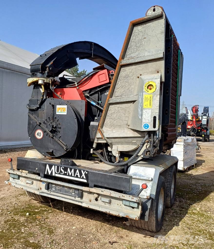 Mus-Max WT 10 Z Trituradoras de madera