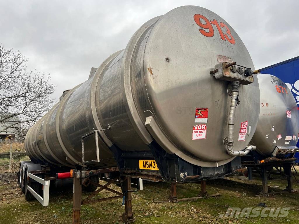 Crossland 316 Stainless Steel Tankers مقطورات ذات صهاريج