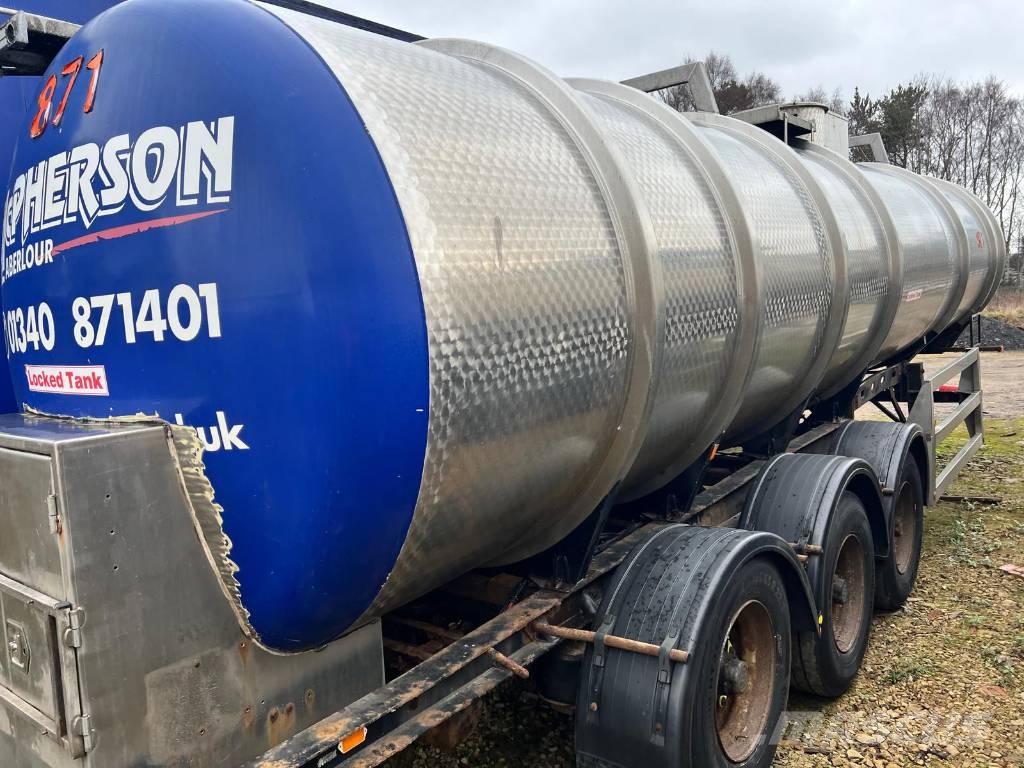 Crossland 316 Stainless Steel Tankers مقطورات ذات صهاريج
