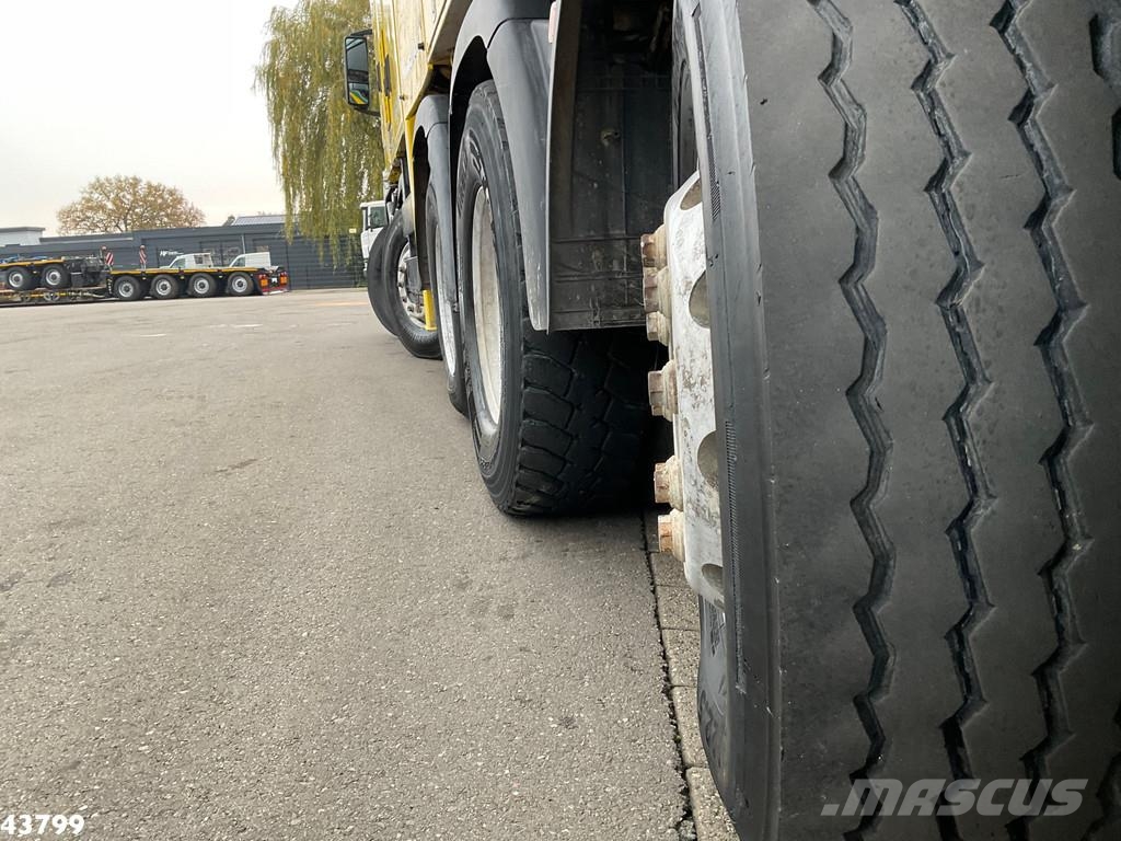 MAN TGS 35.480 10x4 RSP Tridem Saugbagger 10m³ شاحنات مزدوجة / خلخلة