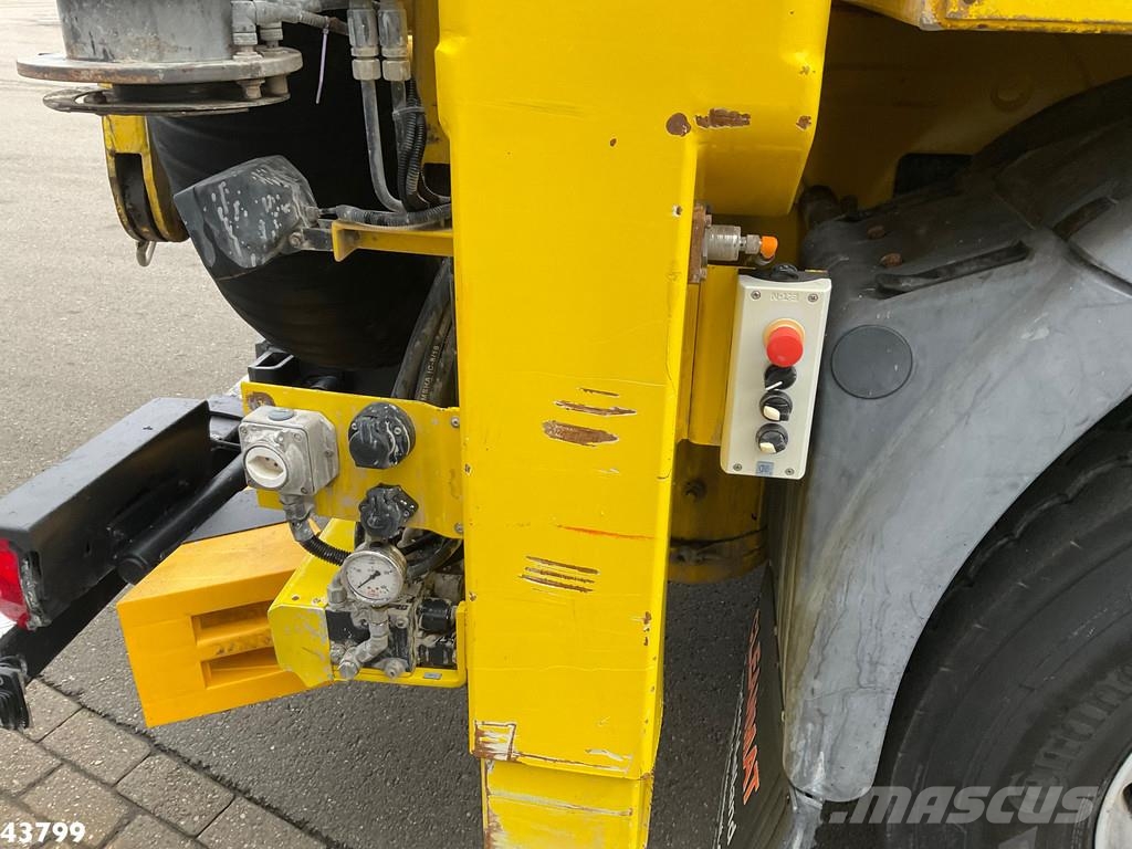 MAN TGS 35.480 10x4 RSP Tridem Saugbagger 10m³ شاحنات مزدوجة / خلخلة